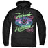 WONDER WOMAN 84/84 EYE - ADULT PULLOVER HOODIE - BLACK