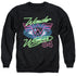 WONDER WOMAN 84/84 EYE - ADULT CREWNECK SWEATSHIRT - BLACK