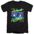 WONDER WOMAN 84/84 EYE - S/S ADULT V-NECK 30/1 - BLACK