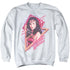 WONDER WOMAN 84/SOFT GLOW - ADULT CREWNECK SWEATSHIRT - WHITE