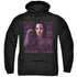 WONDER WOMAN 84/VAPORWAVE WONDER WOMAN - ADULT PULLOVER HOODIE - BLACK
