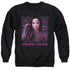 WONDER WOMAN 84/VAPORWAVE WONDER WOMAN - ADULT CREWNECK SWEATSHIRT - BLACK
