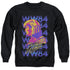 WONDER WOMAN 84/WW84 REPEAT - ADULT CREWNECK SWEATSHIRT - BLACK