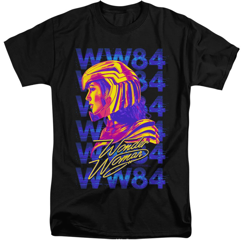 WONDER WOMAN 84/WW84 REPEAT - S/S ADULT TALL 18/1 - BLACK