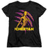 WONDER WOMAN 84/THE CHEETAH - S/S WOMENS TEE - BLACK
