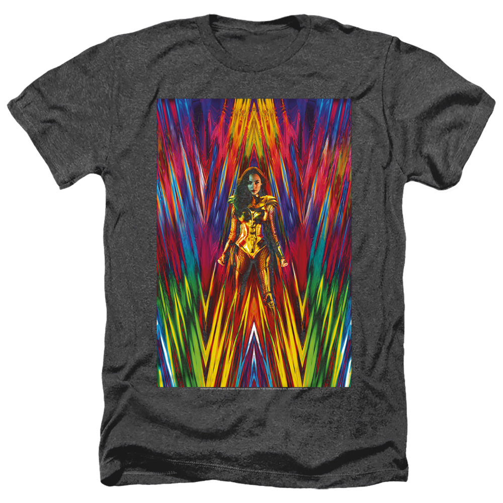 WONDER WOMAN 84/WW84 POSTER - ADULT HEATHER - BLACK