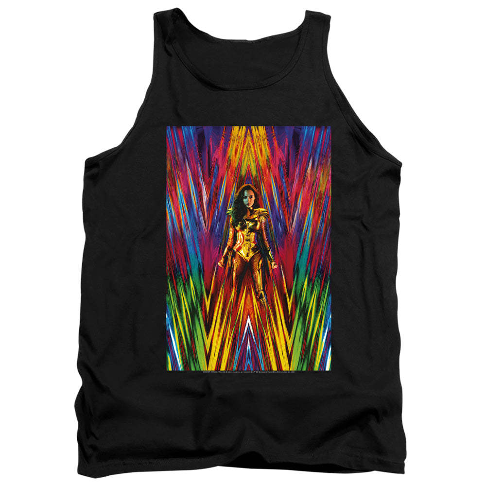 WONDER WOMAN 84/WW84 POSTER - ADULT TANK - BLACK