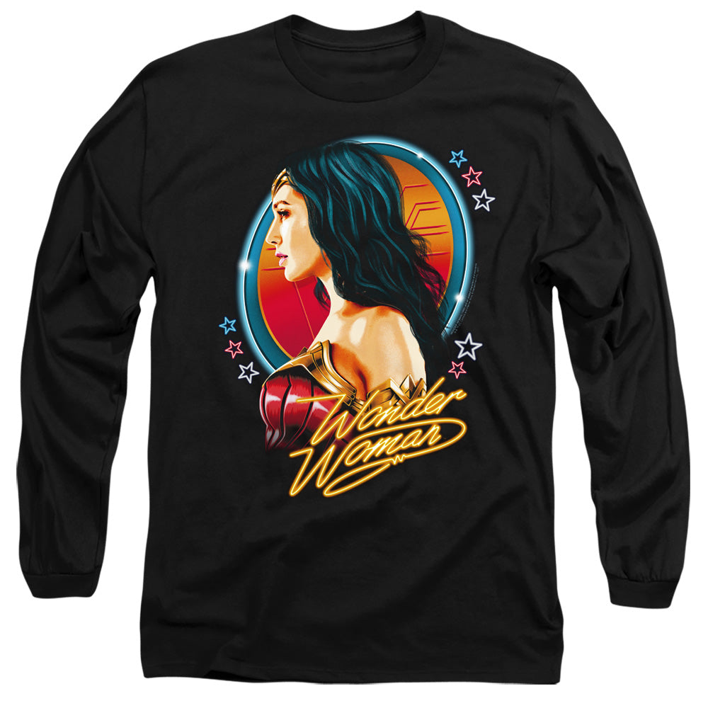WONDER WOMAN 84/WARRIOR 84 - L/S ADULT 18/1 - BLACK