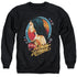 WONDER WOMAN 84/WARRIOR 84 - ADULT CREWNECK SWEATSHIRT - BLACK