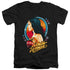 WONDER WOMAN 84/WARRIOR 84 - S/S ADULT V-NECK 30/1 - BLACK