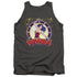 WONDER WOMAN 84/LASSO STAR - ADULT TANK - CHARCOAL