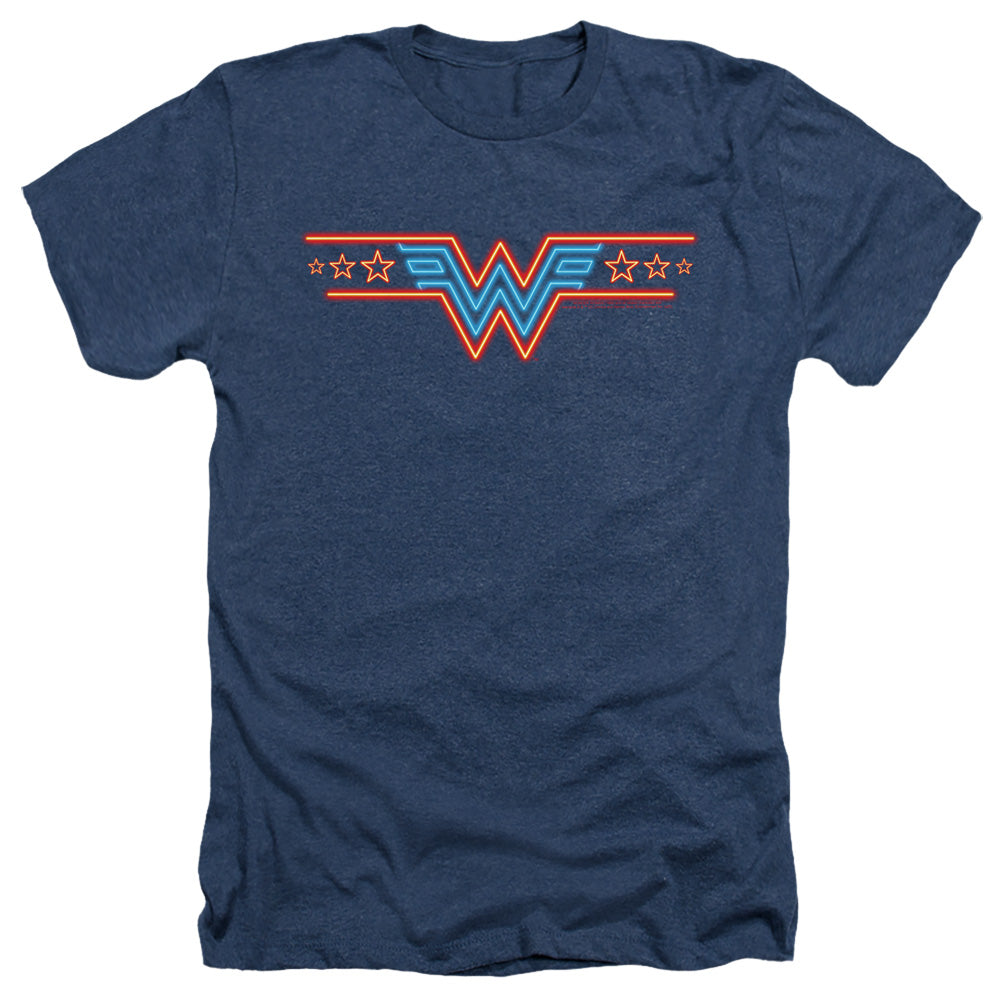 WONDER WOMAN 84/NEON BEAT - ADULT HEATHER - NAVY