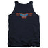 WONDER WOMAN 84/NEON BEAT - ADULT TANK - NAVY
