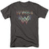 WONDER WOMAN 84/STATIC TV LINES - S/S ADULT 18/1 - CHARCOAL