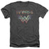 WONDER WOMAN 84/STATIC TV LINES - ADULT HEATHER - CHARCOAL