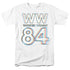 WONDER WOMAN 84/3D HYPE LOGO - S/S ADULT 18/1 - WHITE