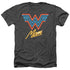 WONDER WOMAN 84/WONDER MOM NEON - ADULT HEATHER - BLACK