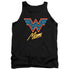 WONDER WOMAN 84/WONDER MOM NEON - ADULT TANK - BLACK