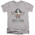 WONDER WOMAN 84/IN SYMBOL - S/S ADULT V-NECK 30/1 - ATHLETIC HEATHER
