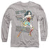 WONDER WOMAN 84/BE THE HERO - L/S ADULT 18/1 - ATHLETIC HEATHER