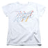 WONDER WOMAN 84/WONDER FADE - S/S WOMENS TEE - WHITE