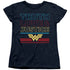WONDER WOMAN 84/TRUTH LOVE JUSTICE - S/S WOMENS TEE - NAVY