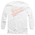 WONDER WOMAN 84/WONDER LINES - L/S ADULT 18/1 - WHITE
