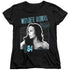 WONDER WOMAN 84/SPACE POSTER - S/S WOMENS TEE - BLACK