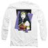 WONDER WOMAN 84/STRIKE A POSE - L/S ADULT 18/1 - WHITE