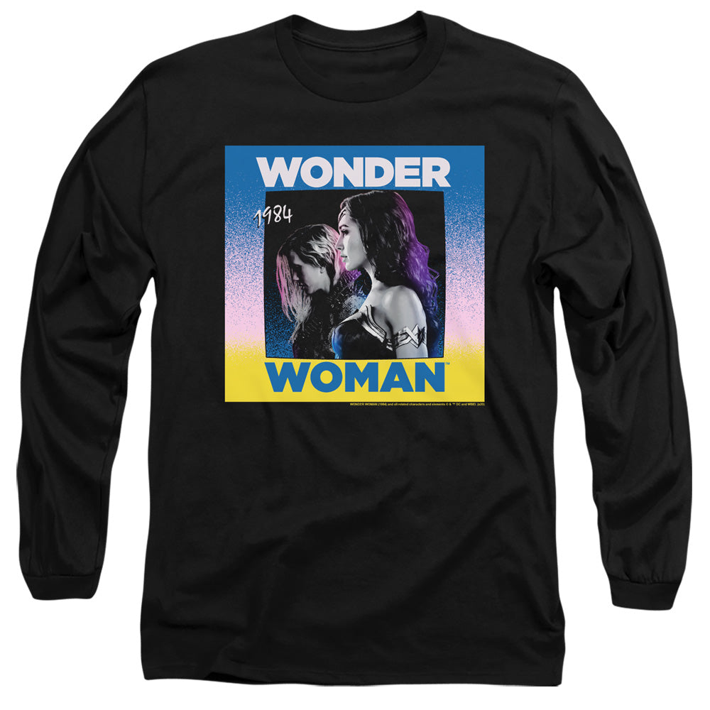 WONDER WOMAN 84/WONDER DUO - L/S ADULT 18/1 - BLACK