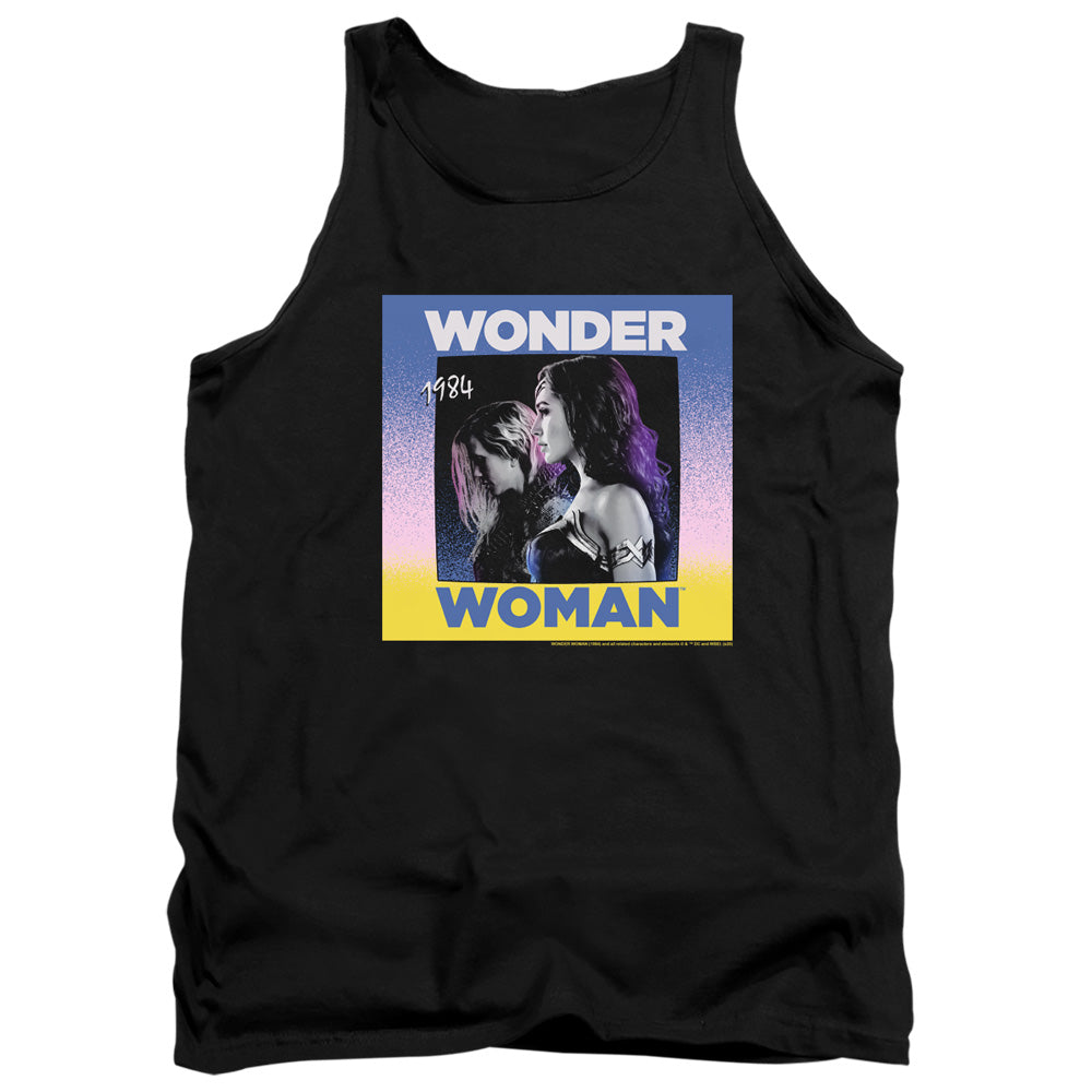 WONDER WOMAN 84/WONDER DUO - ADULT TANK - BLACK