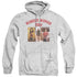 WONDER WOMAN 84/COLLEGIATE MONTAGE - ADULT PULLOVER HOODIE - ATHLETIC HEATHER