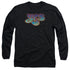 YES/LOGO -  L/S ADULT 18/1  - BLACK