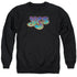 YES/LOGO - ADULT CREWNECK SWEATSHIRT - BLACK
