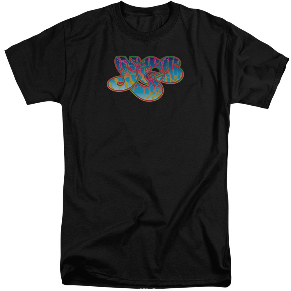 YES/LOGO - S/S ADULT TALL 18/1 - BLACK