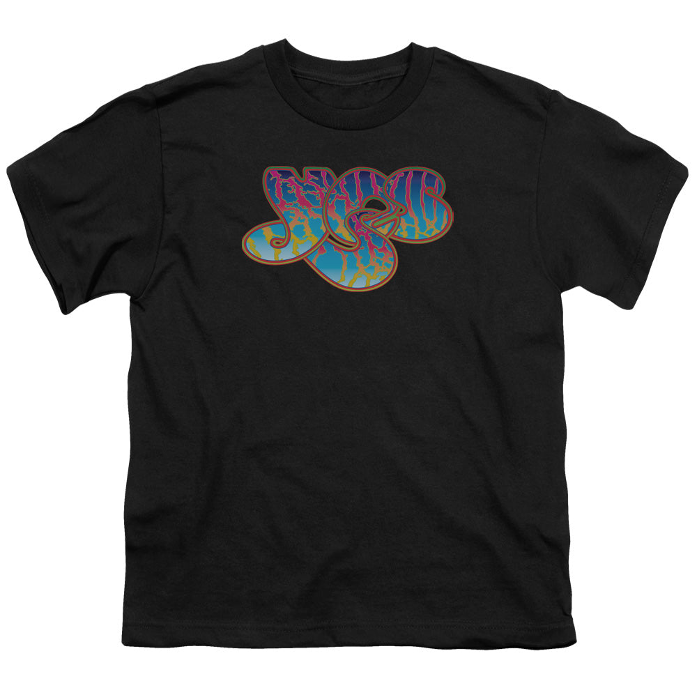 YES/LOGO - S/S YOUTH 18/1 - BLACK