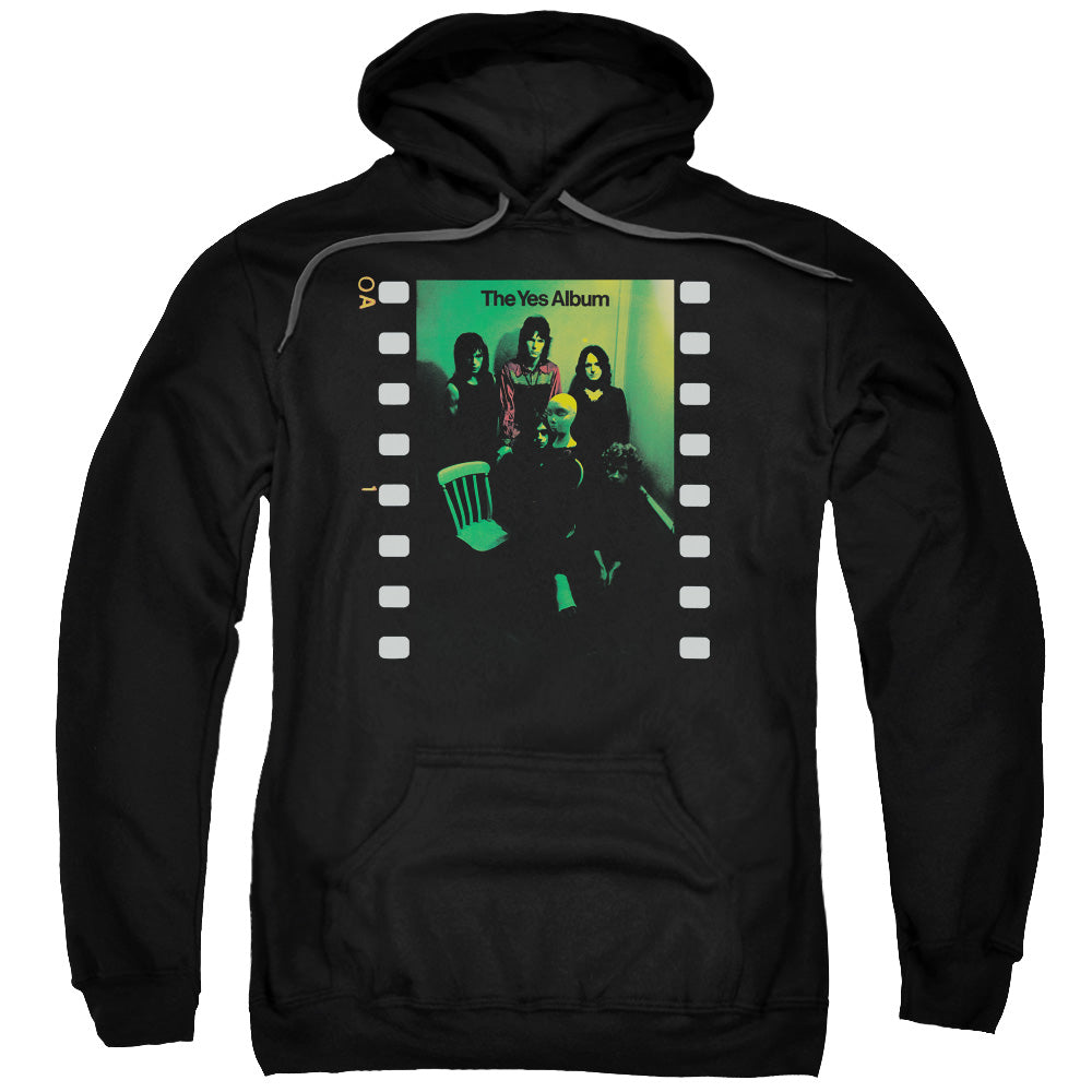 YES/ALBUM - ADULT PULLOVER HOODIE - BLACK