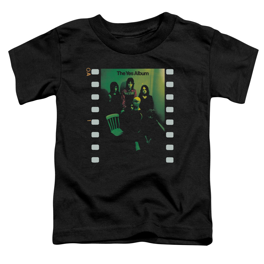 YES/ALBUM - S/S TODDLER TEE - BLACK