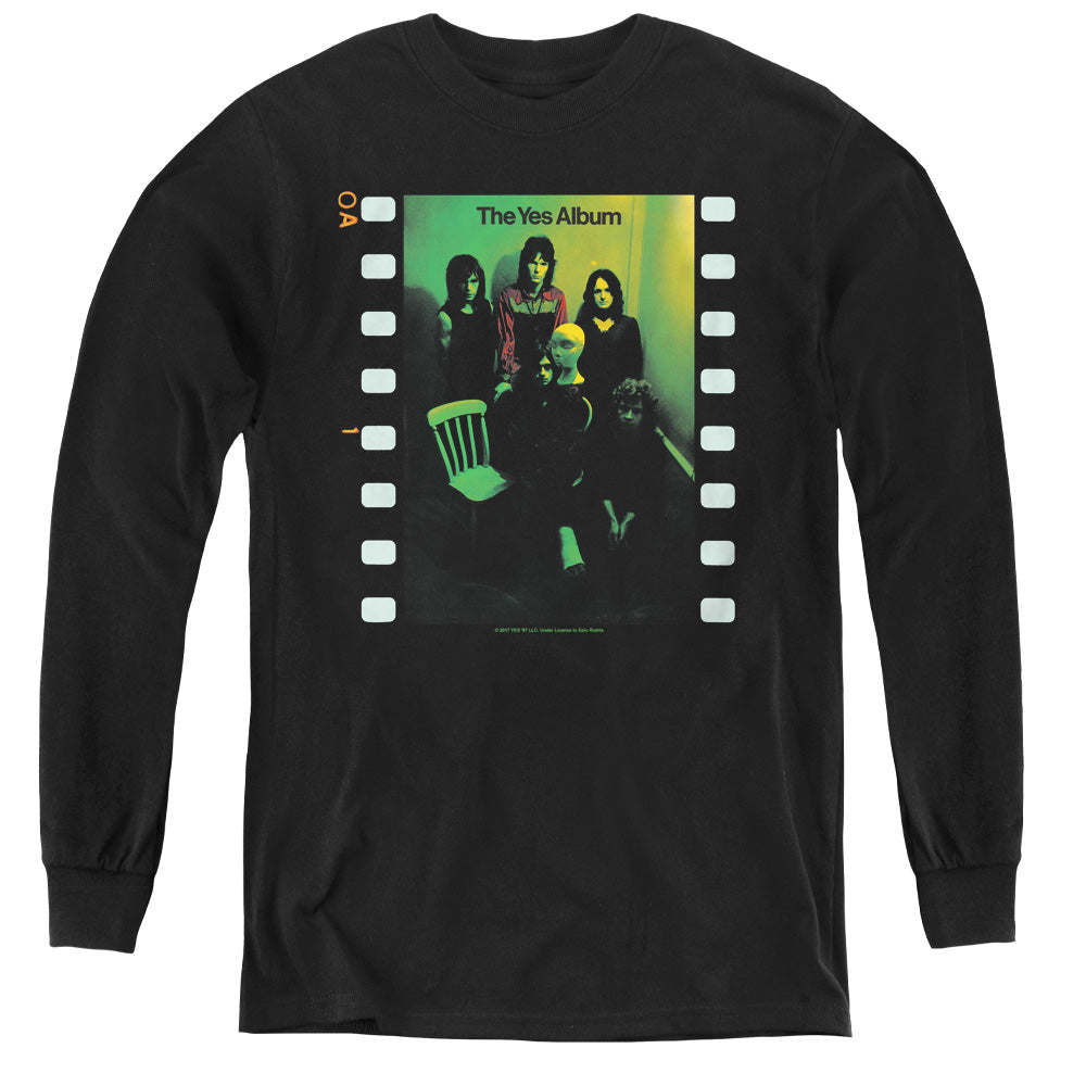 YES/ALBUM - YOUTH LONG SLEEVE TEE - BLACK