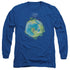YES/FRAGILE COVER -  L/S ADULT 18/1  - ROYAL BLUE