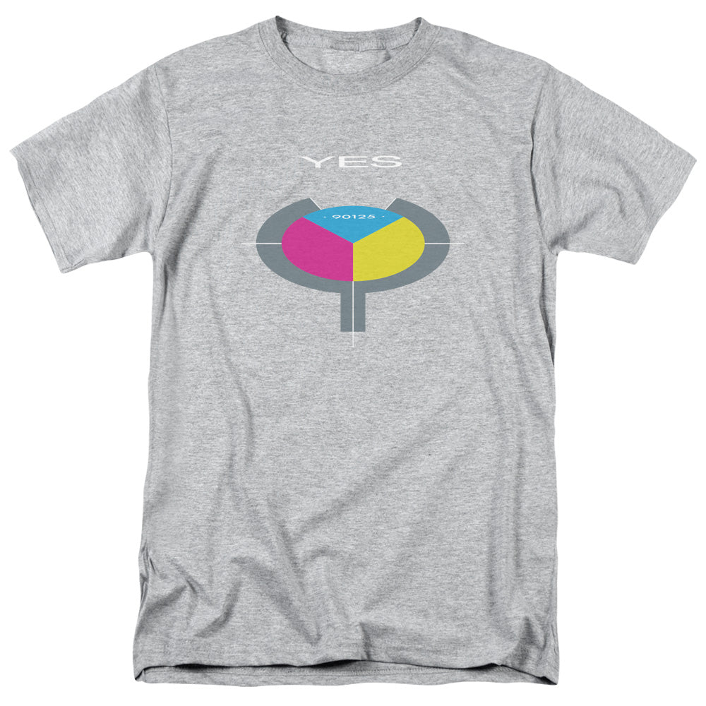 YES/90125 - S/S ADULT 18/1 - ATHLETIC HEATHER