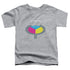 YES/90125 - S/S TODDLER TEE - ATHLETIC HEATHER