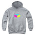 YES/90125 - YOUTH PULLOVER HOODIE - ATHLETIC HEATHER