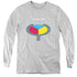 YES/90125 - YOUTH LONG SLEEVE TEE - ATHLETIC HEATHER