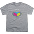 YES/90125 - S/S YOUTH 18/1 - ATHLETIC HEATHER