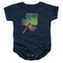 YES/DRAGONFLY - INFANT SNAPSUIT - NAVY