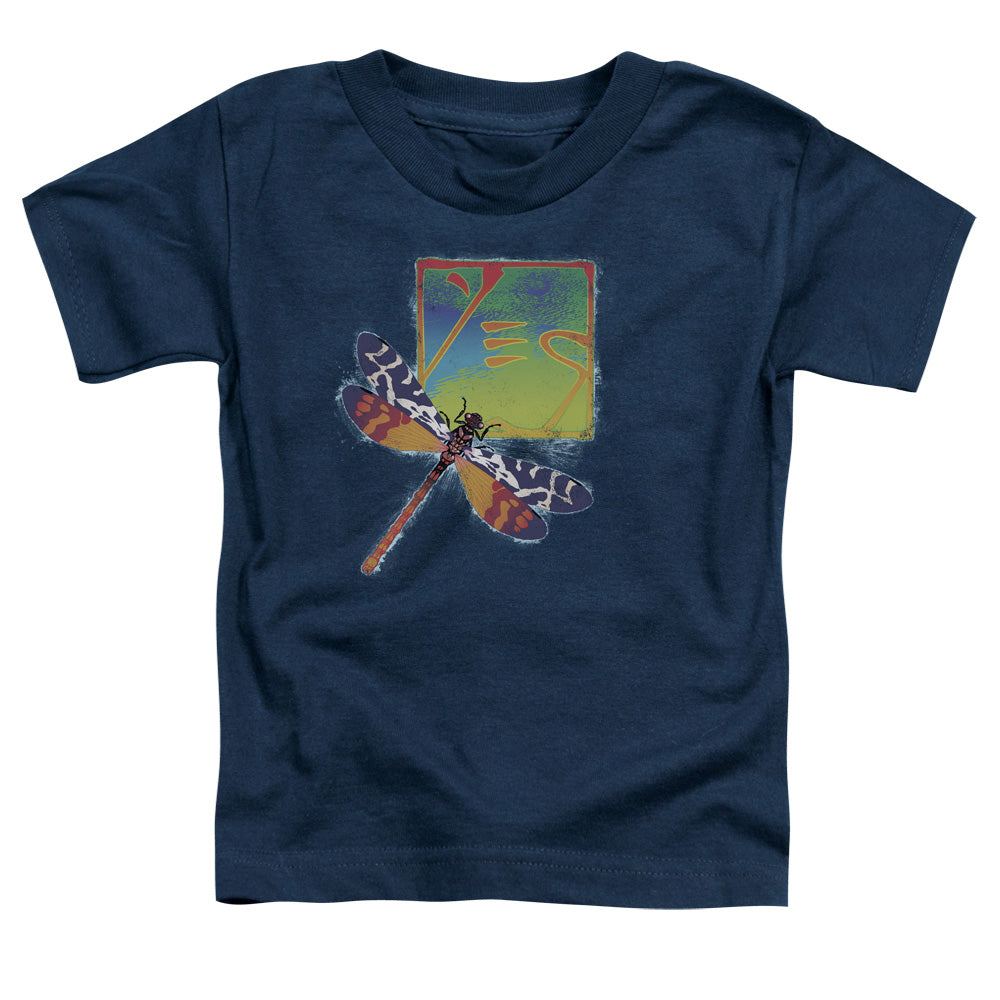 YES/DRAGONFLY - S/S TODDLER TEE - NAVY
