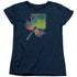 YES/DRAGONFLY - S/S WOMENS TEE - NAVY