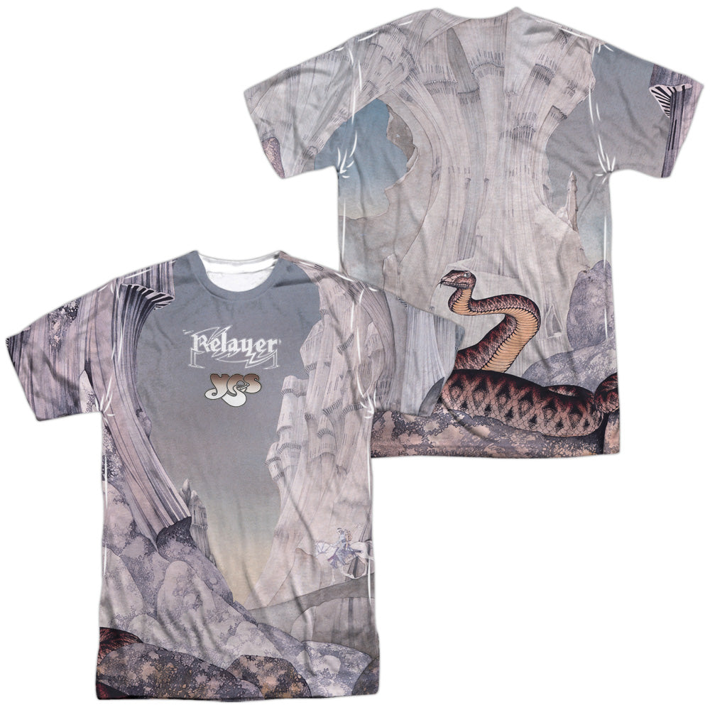 YES/RELAYERS SUB (FRONT/BACK PRINT) - S/S ADULT POLY CREW - MULTI