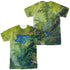 YES/FLY FROM HERE (FRONT/BACK PRINT) - S/S ADULT POLY CREW - MULTI
